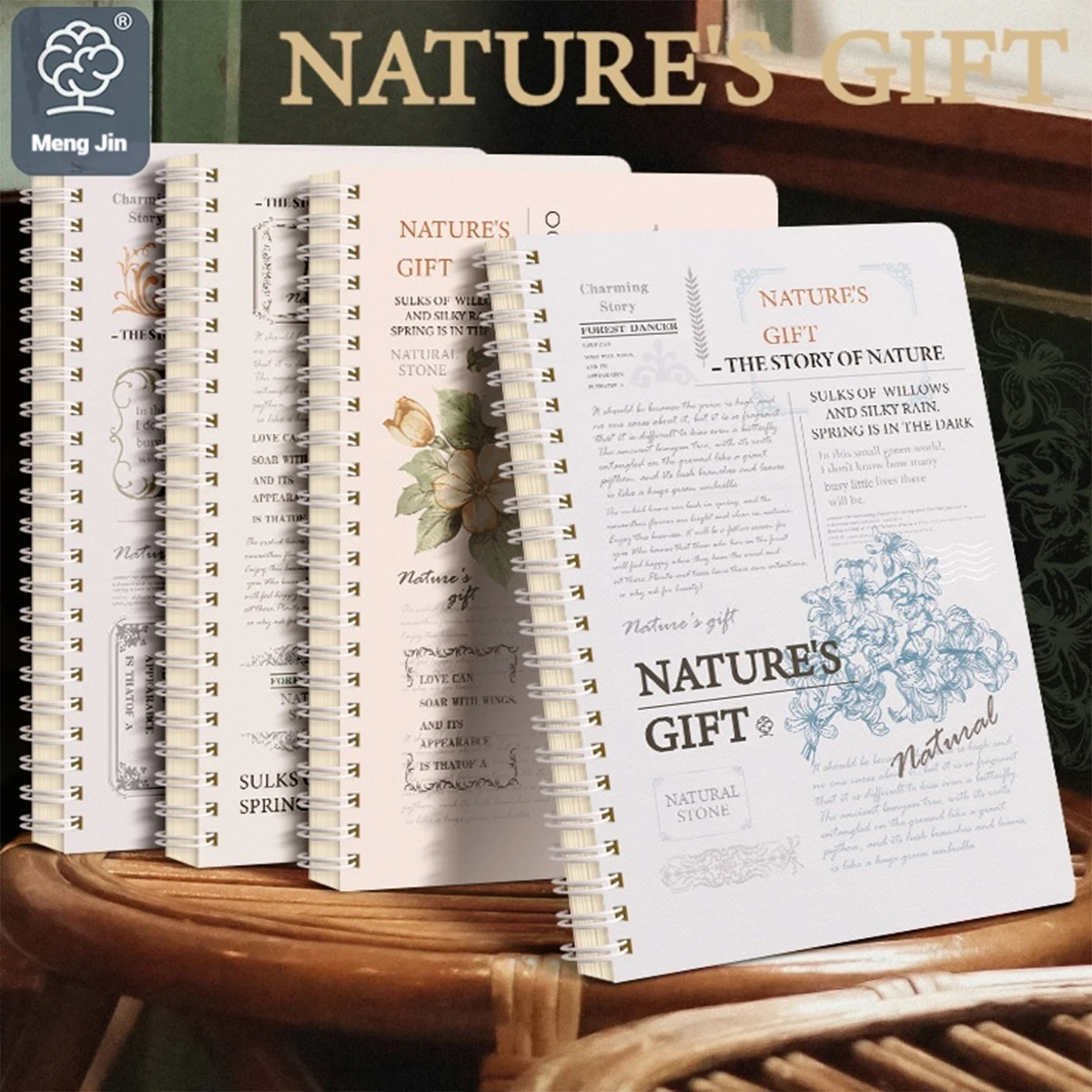 Cuaderno de espiral retro británico para primaria, hojas sueltas - imagen 5