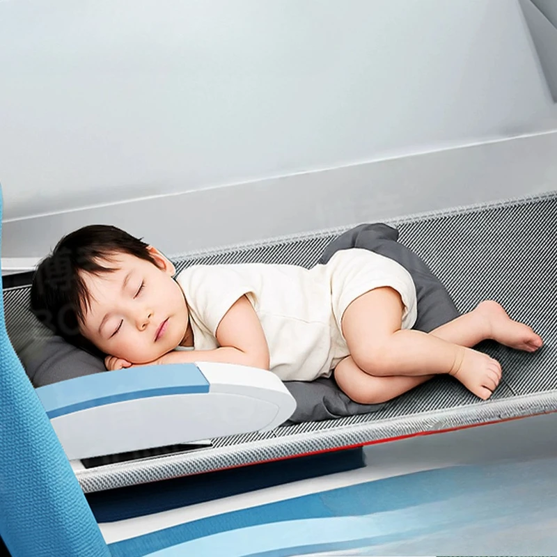 Reposapiés para bebé en avión extensible con velcro antideslizante - imagen 5