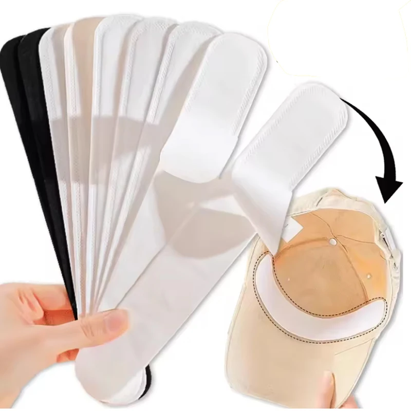 Cap Peak Edge tiras adhesivas antideslizantes absorbentes para gorras - imagen 2