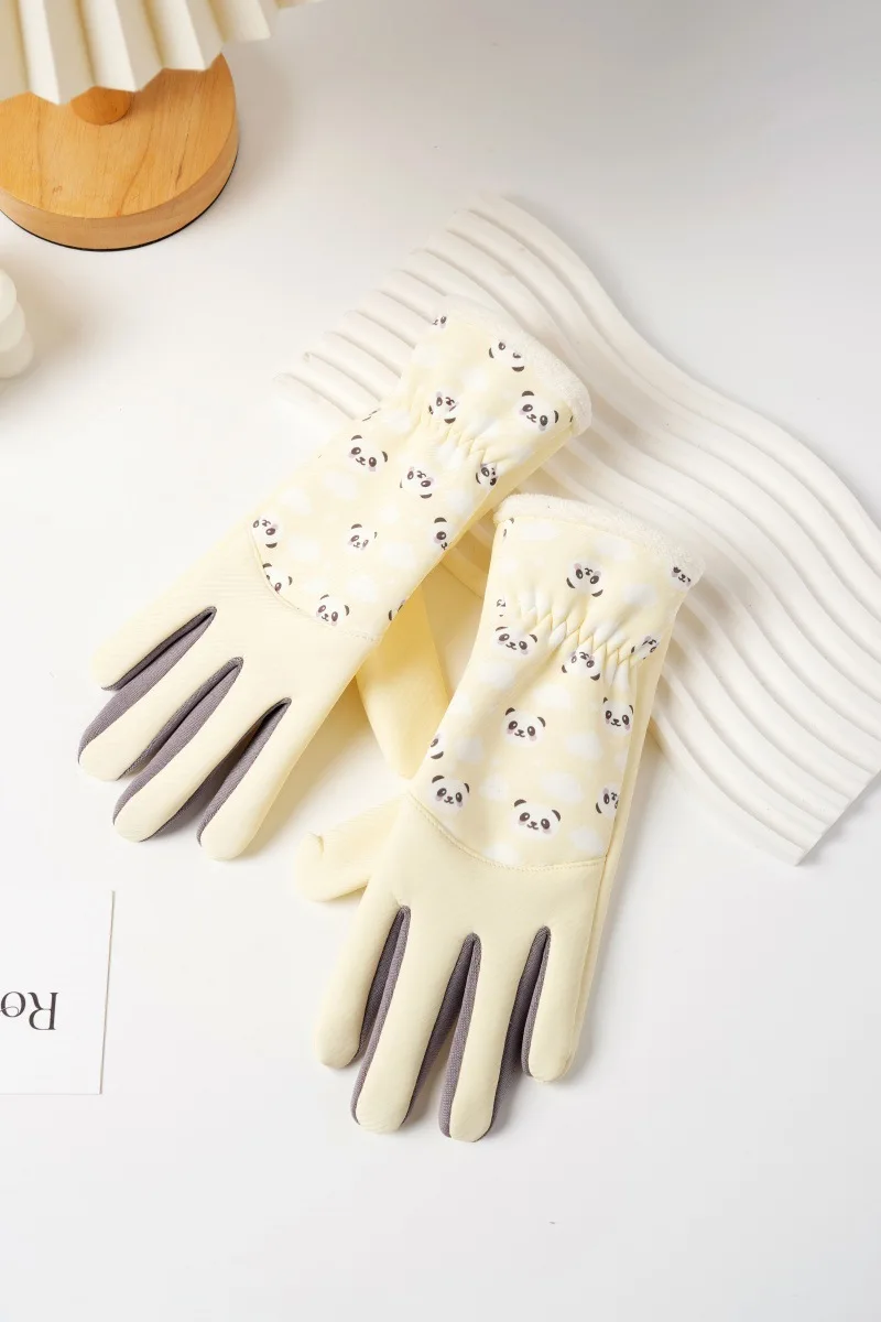 Guantes listos para ciclismo infantil en otoño e invierno