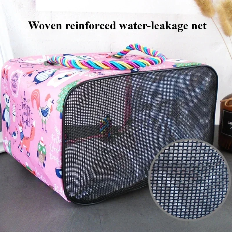 Bolsa de playa impermeable ligera de malla para pañales - imagen 3