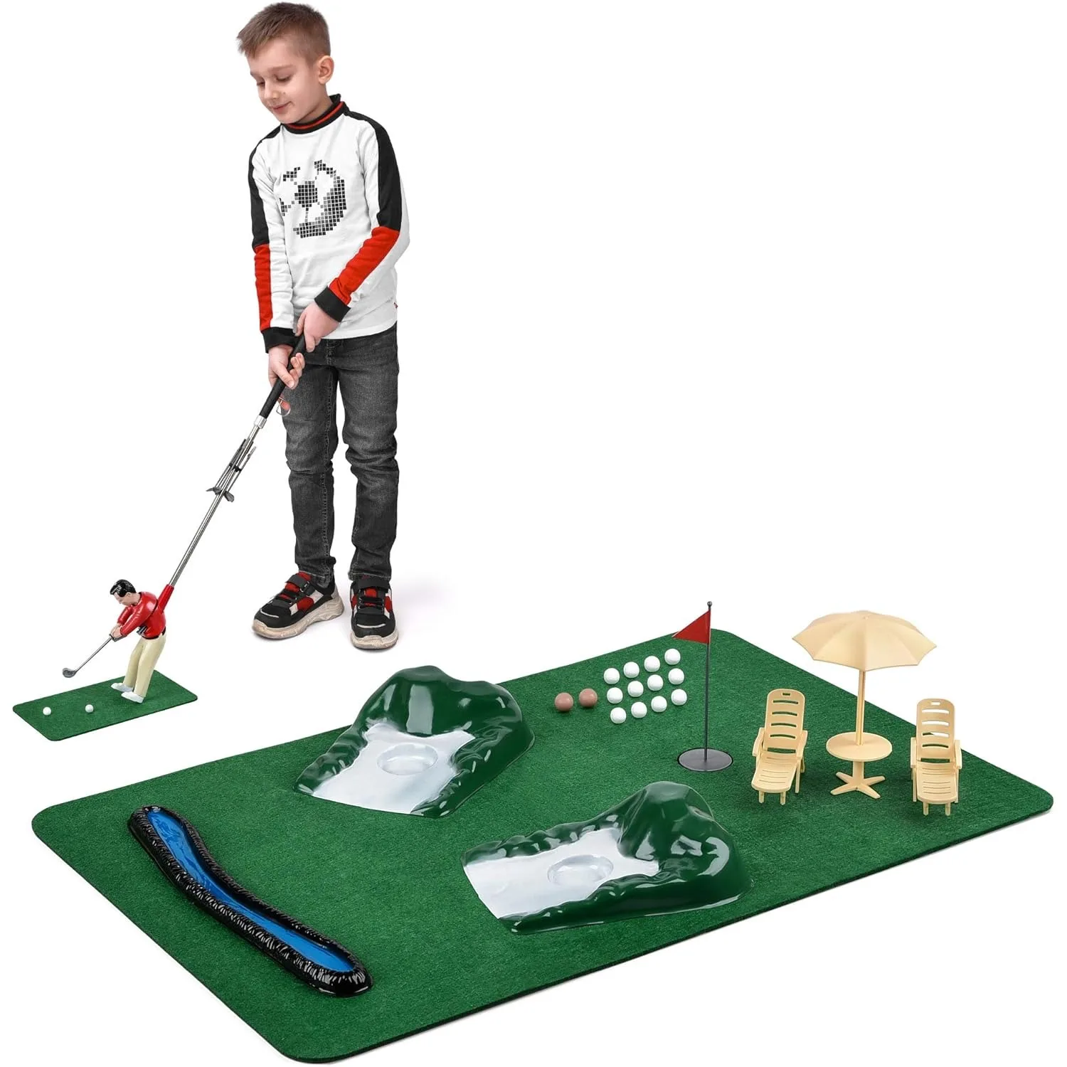 Mini Golf Man: juego de minigolf portátil para niños - imagen 4