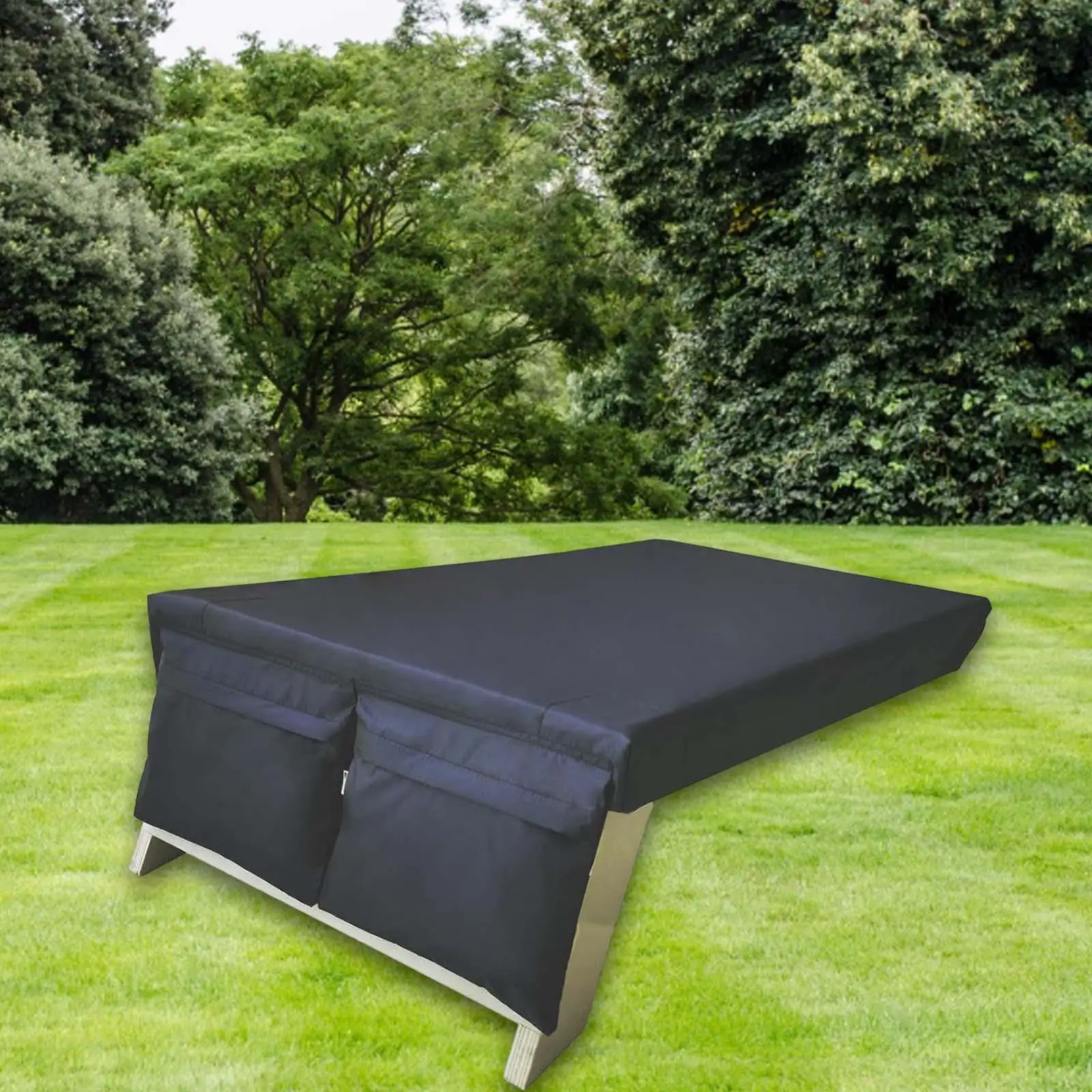Funda para corn hole con bolsillos de almacenamiento y protector - imagen 4