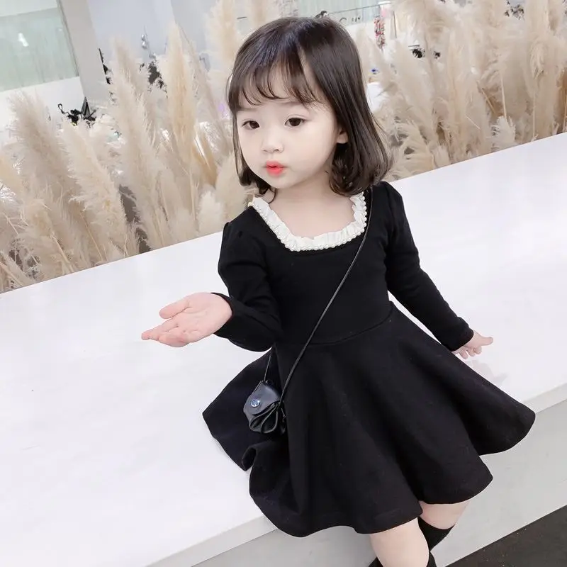 Vestido de princesa manga larga para niña – Primavera y otoño - imagen 3