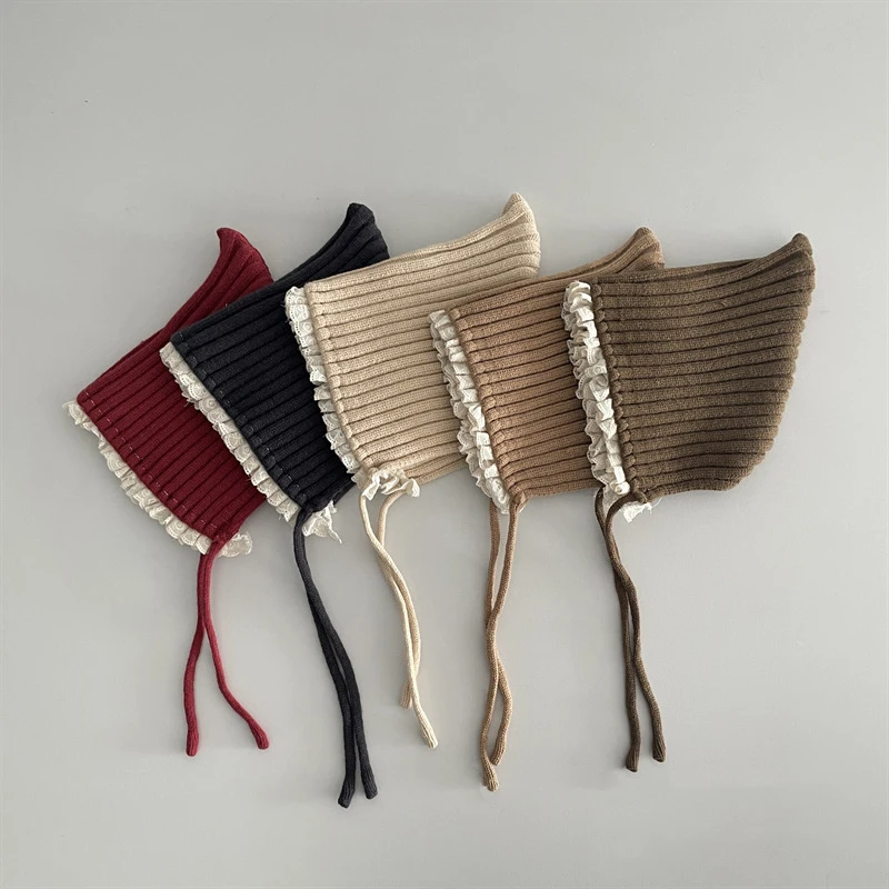 Gorro de punto invierno para bebé con cubreorejas - imagen 5