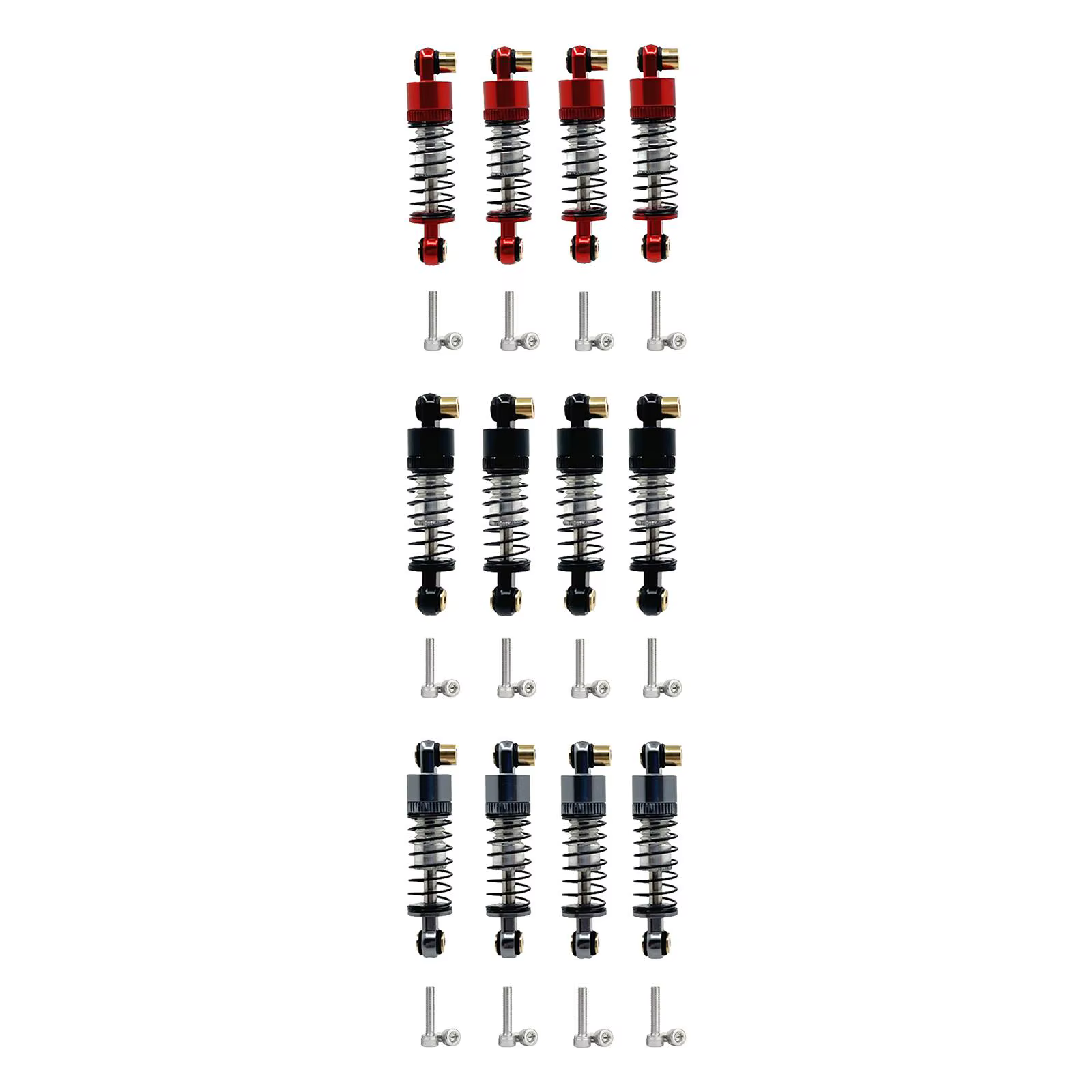 Amortiguador RC de aluminio mejorado para vehículos radiocontrol - imagen 2