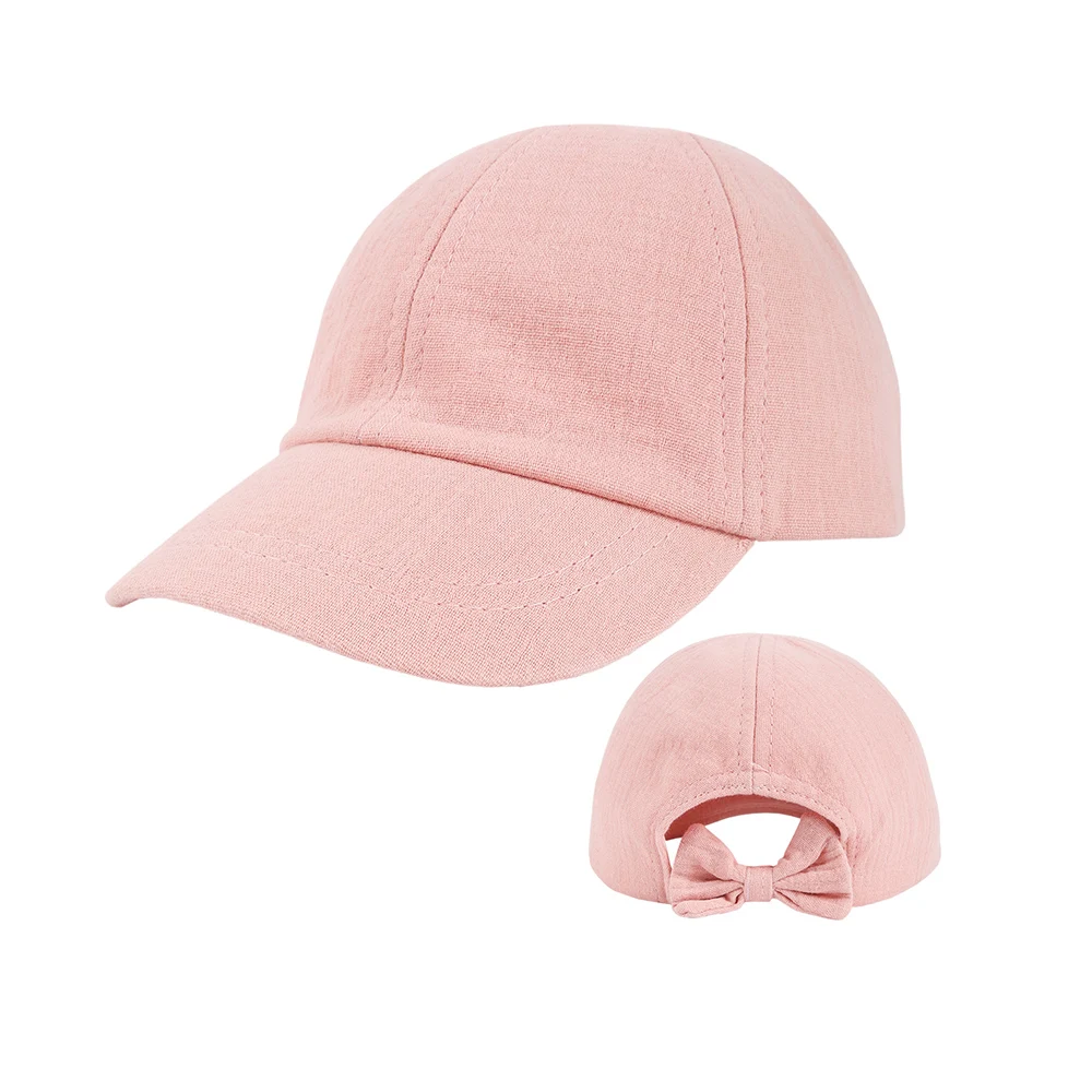 Gorra béisbol algodón transpirable para bebé unisex – Protector solar - imagen 5