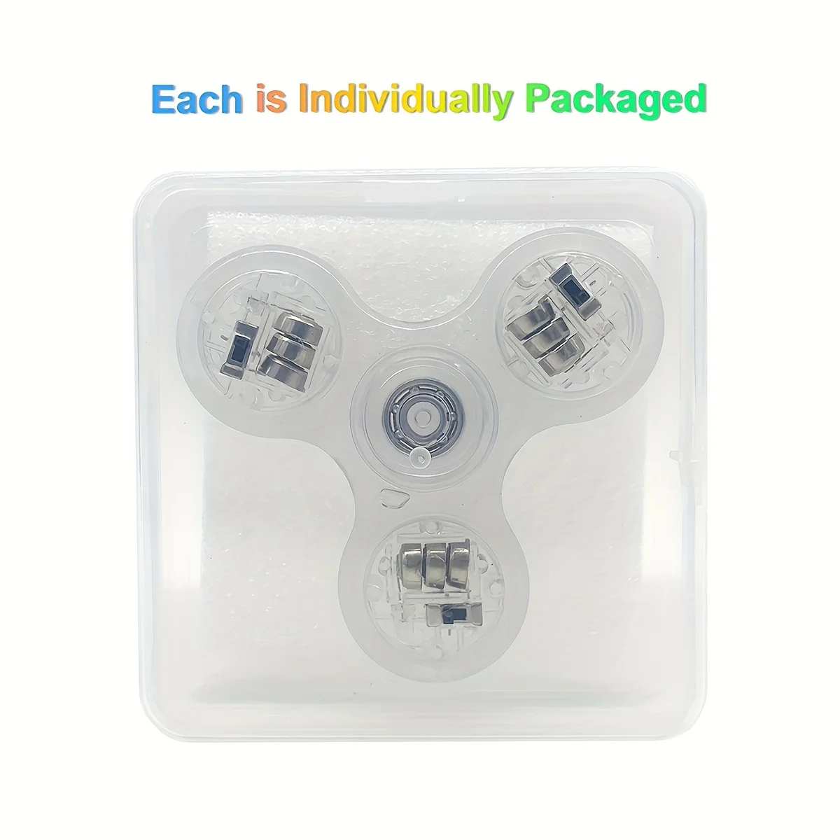 Fidget Spinner con luz LED iluminado