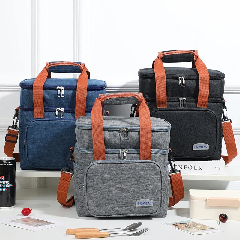 Bolsa isotérmica infantil de gran capacidad para picnic y merienda