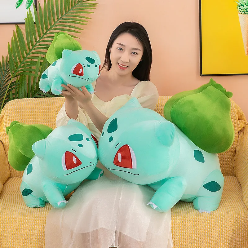 Peluche de Pokémon Bulbasaur suave para regalar a niños kawaii