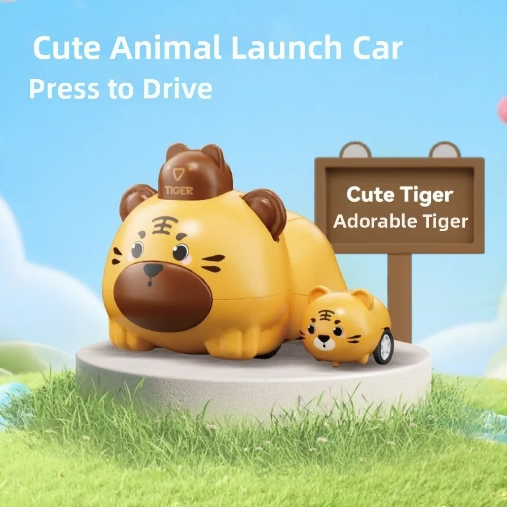 Coches de juguete de animales elásticos resistentes para aprender - imagen 3