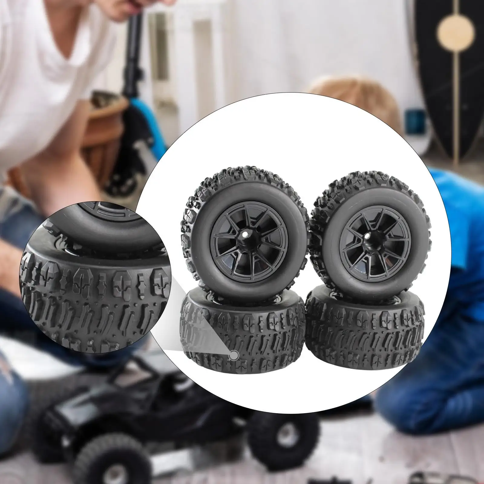 Truggy RC: neumáticos todoterreno de fácil instalación - imagen 4