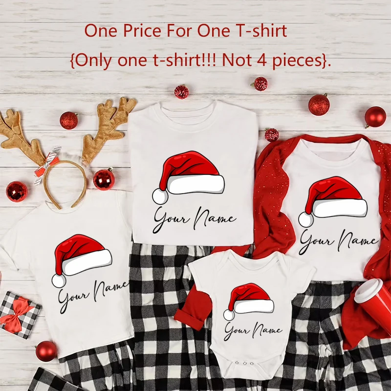 Camisetas listas para combinar en Navidad