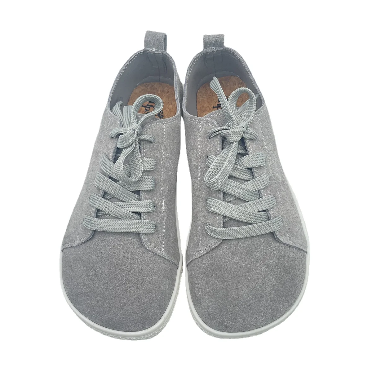 Tipsietoes 2025 Zapatillas descalzas de cuero para mujer, suela plana - imagen 3