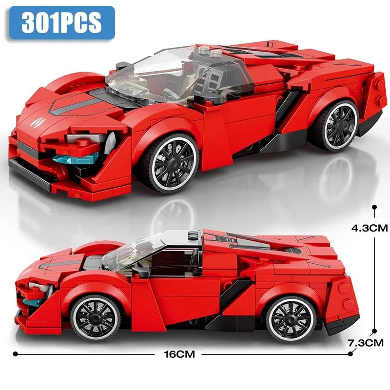 Proceso de montaje de modelo de coche