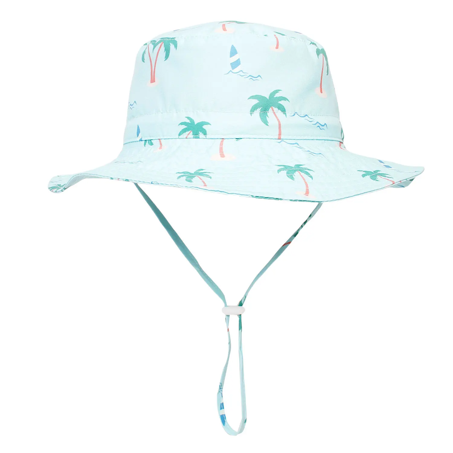 Sombrero solar infantil ajustable y transpirable con motivos de playa - imagen 2