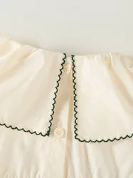 MILANCEL mono infantil de verano con solapa amplia bebé suelto