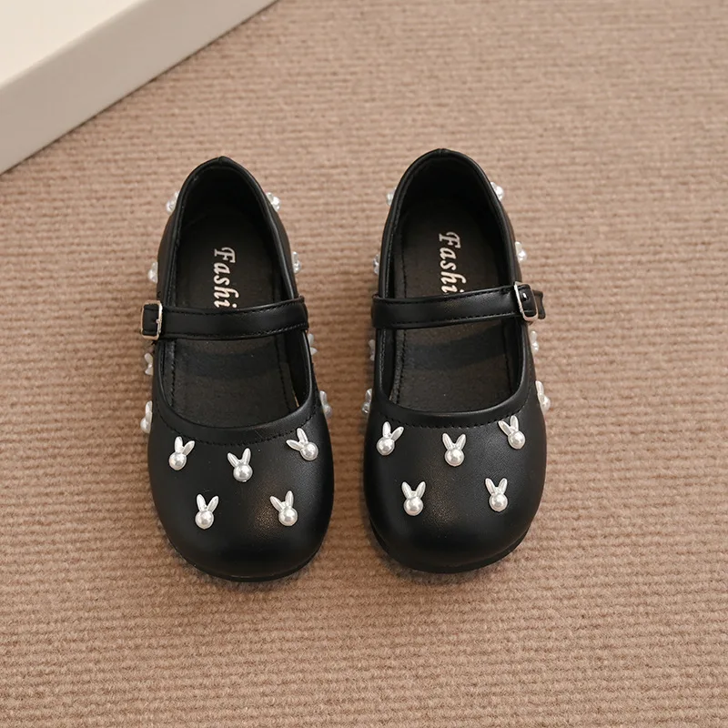Zapatos infantiles de cuero estilo coreano
