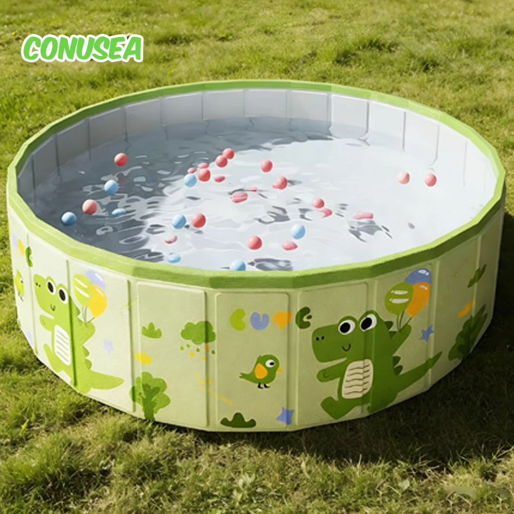 Piscina de juegos no inflable plegable desmontable para jardín