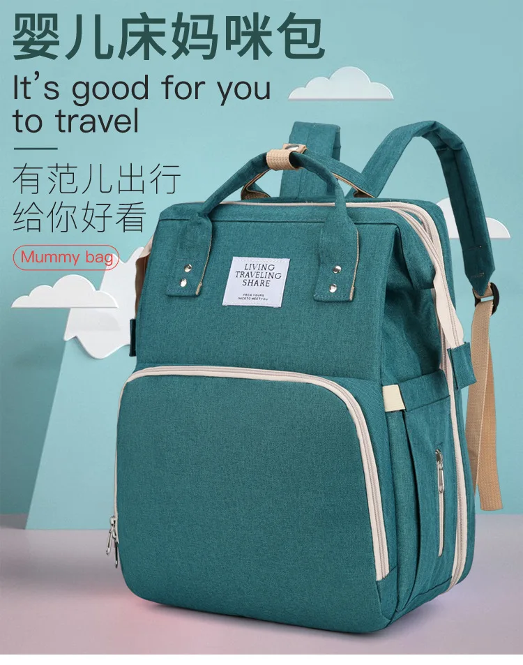 Bolsa práctica para lactancia y cambio de pañal