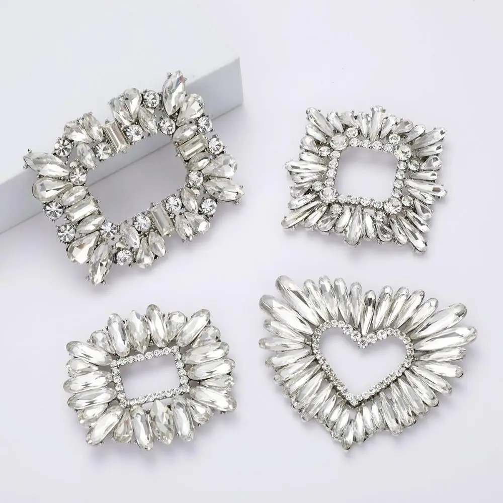 Clips decorativos para zapatos de fiesta – Hebillas brillantes para niños - imagen 4