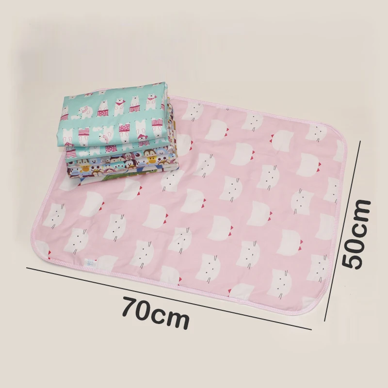 Cambiador bebé plegable impermeable lavable para recién nacidos - imagen 5