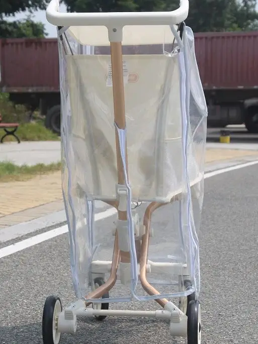 Detalle del material impermeable