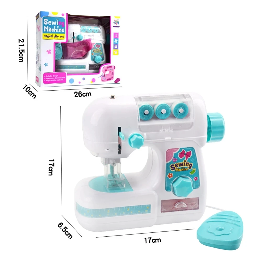 Mini máquina de coser eléctrica para niños – Juguete educativo DIY - imagen 5