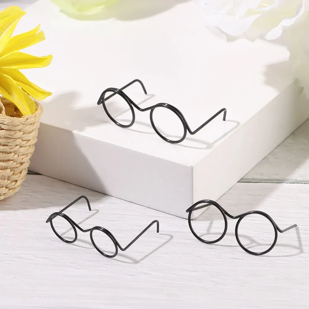 Gafas redondas vintage BJD para muñeca – complemento infantil - imagen 2