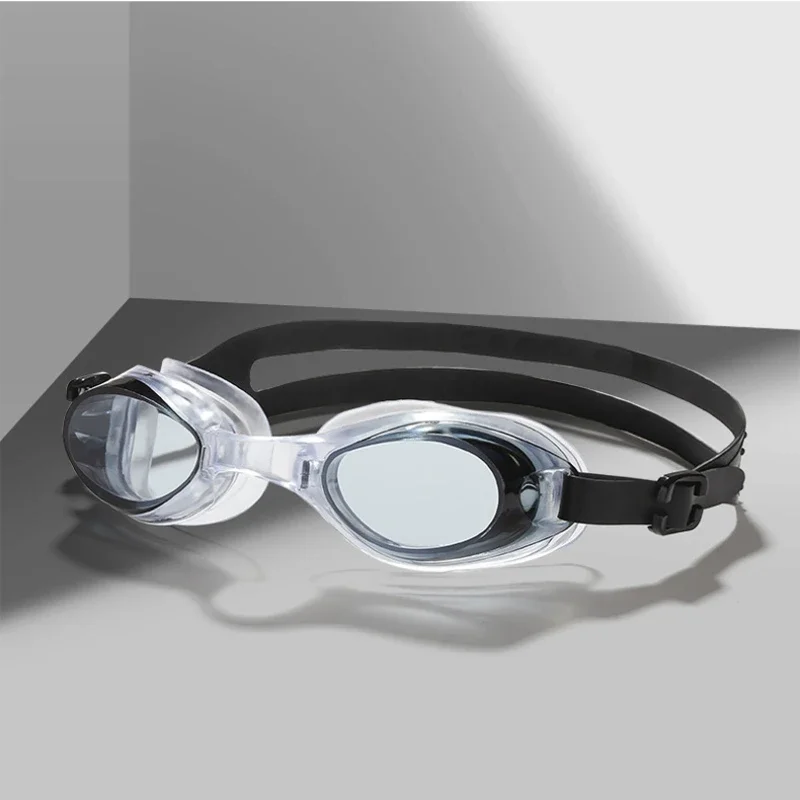 Gafas de natación impermeables antivaho con correa ajustable y bolsa - imagen 4