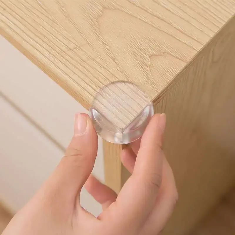 Protector de esquinas anticolisión de silicona transparente para bebé - imagen 5