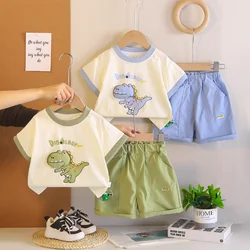 Conjunto de verano para bebé: camiseta de manga corta y shorts