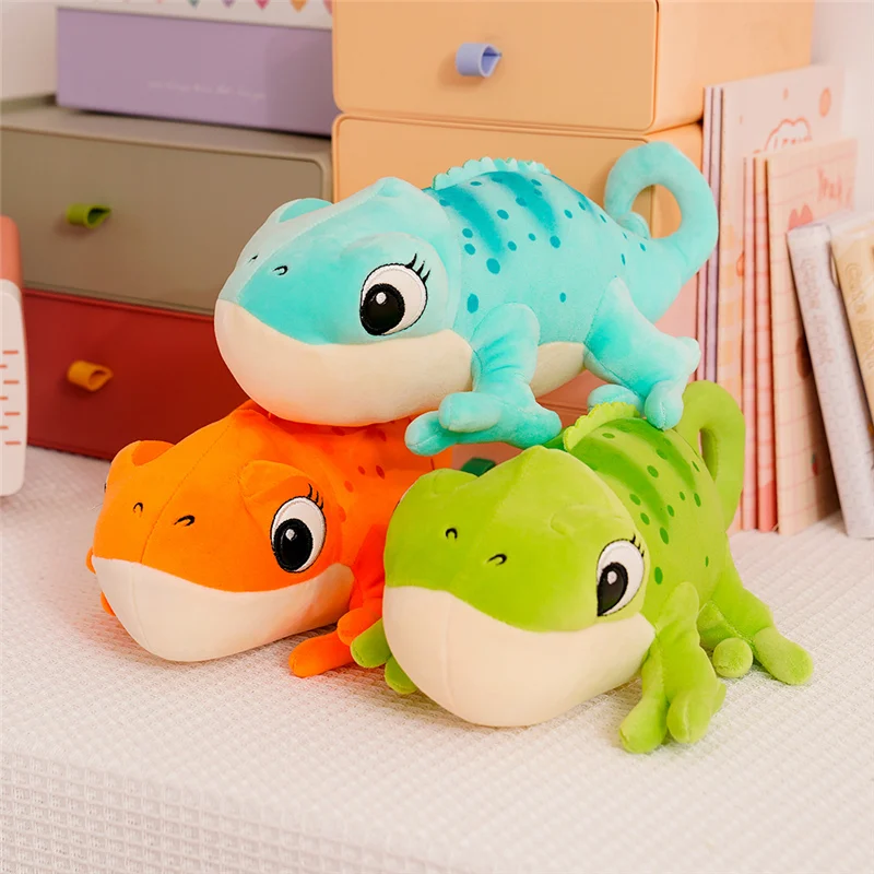 Peluche almohada de camaleón y lagarto para regalar en Navidad - imagen 2
