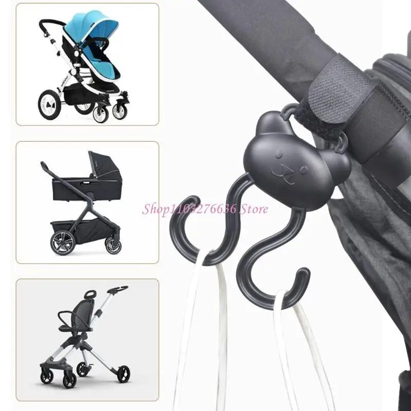 R6FD Gancho doble ajustable para ropa – fácil de colocar - imagen 5
