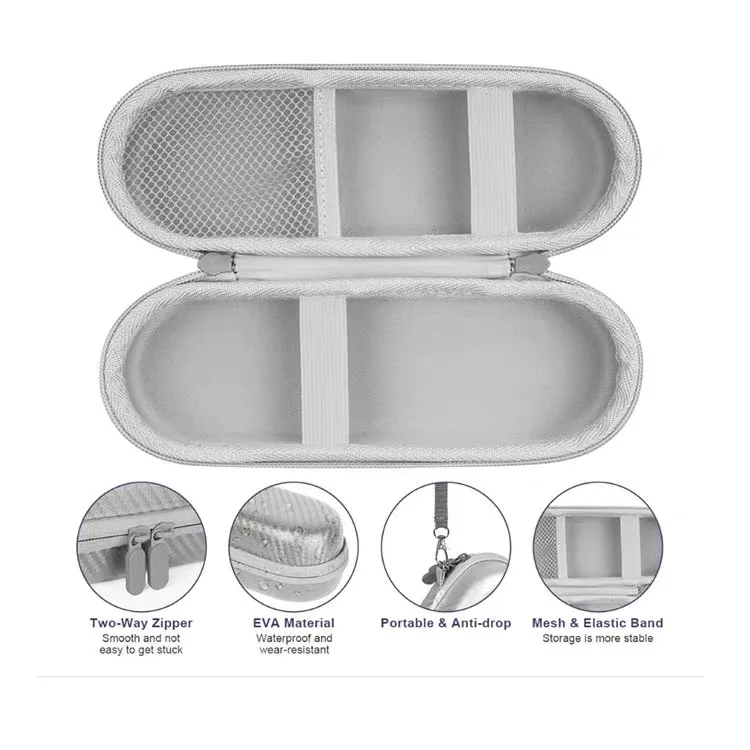 Estuche viaje para cepillo eléctrico infantil con compartimento resistant - imagen 2
