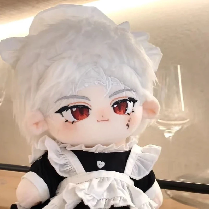 Sylus muñeco de peluche algodón estilo anime con esqueleto poseable - imagen 5