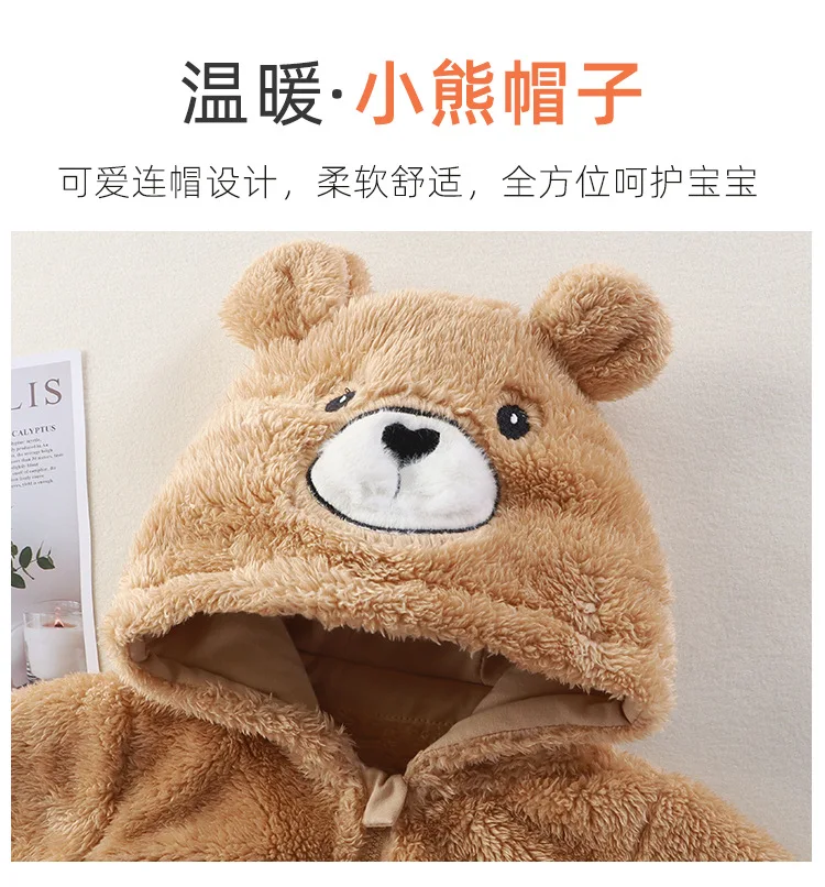 Detalle del estampado de oso