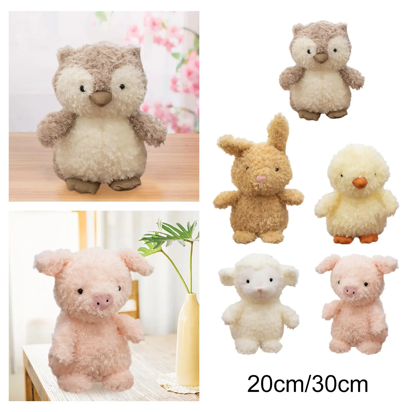 Peluche suave con pelo esponjoso para niños y niñas - imagen 3