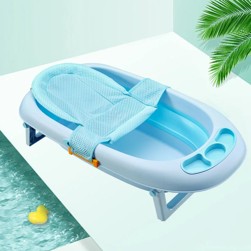 Soporte red para bañera de bebé con colchoneta antideslizante - imagen 4