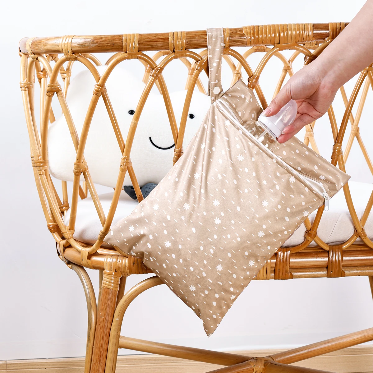 Elinfant Bolsa Seca y Húmeda en Tela Reciclada para Playa y Piscina - imagen 5