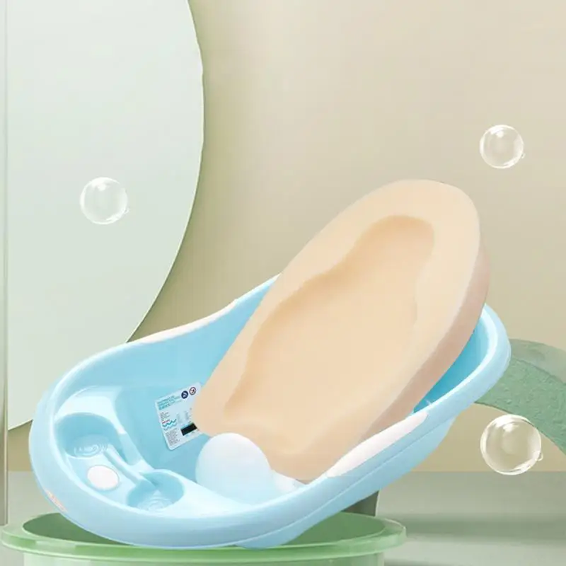 Asiento de esponja antideslizante para baño de bebé - imagen 4
