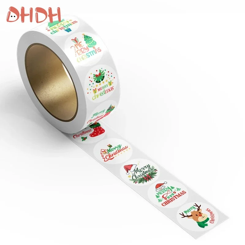 Pegatinas navideñas infantiles para sobres y regalos – Toque festivo - imagen 4