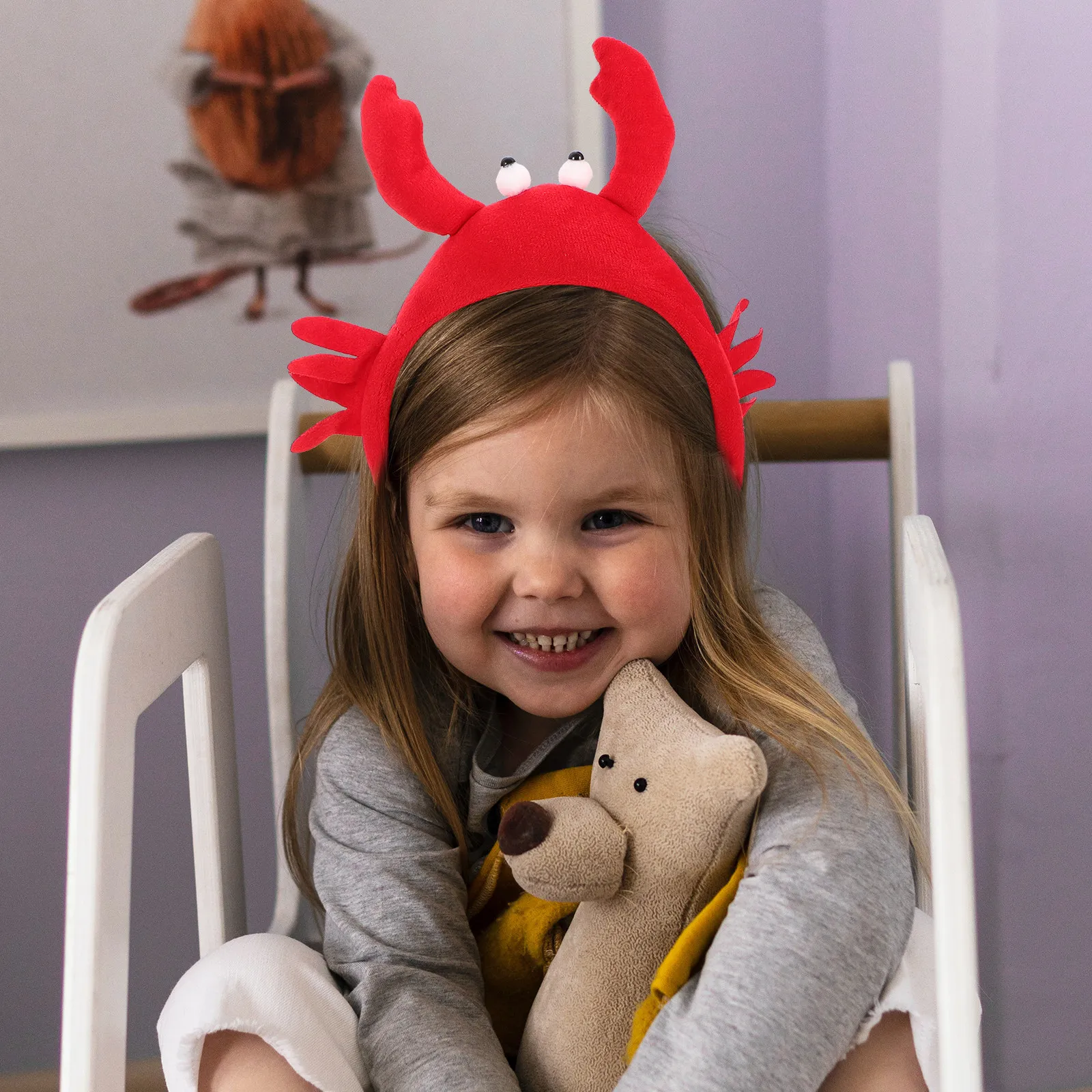 Accesorio infantil color rojo para peinados
