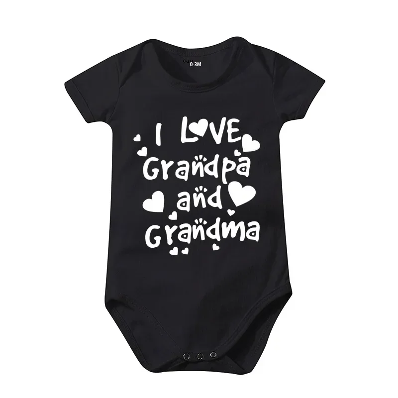 Mamelucos I Love Grandpa – Algodón veraniego para bebé - imagen 5