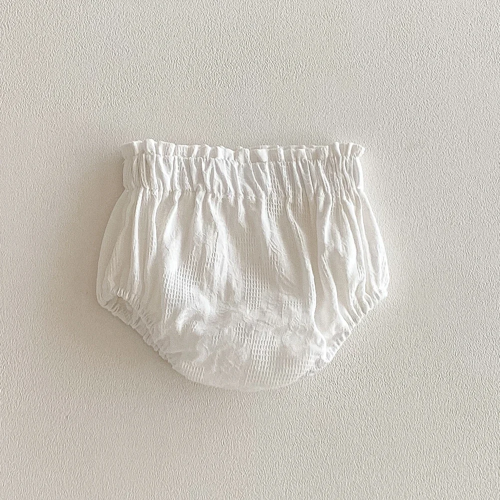 Pantalones cortos de niña florales en algodón suave verano - imagen 4