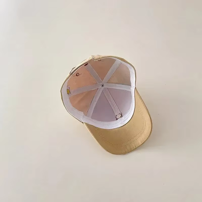 Gorra bebé oso de dibujos animados con visera solar ajustable - imagen 5
