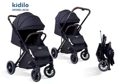 Cochecito de viaje ligero para recién nacido Kidilo con chasis aluminio
