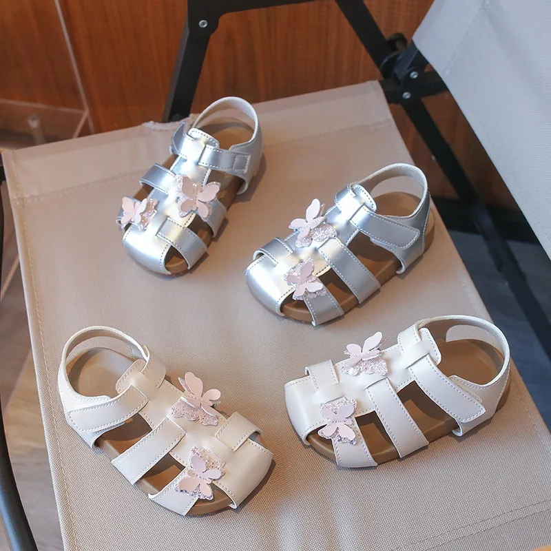 Sandalias verano antideslizantes de princesa para niñas, suela suave - imagen 5