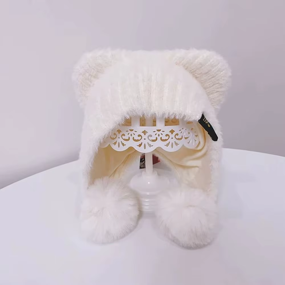 Gorro listo para el día a día con protección en orejas