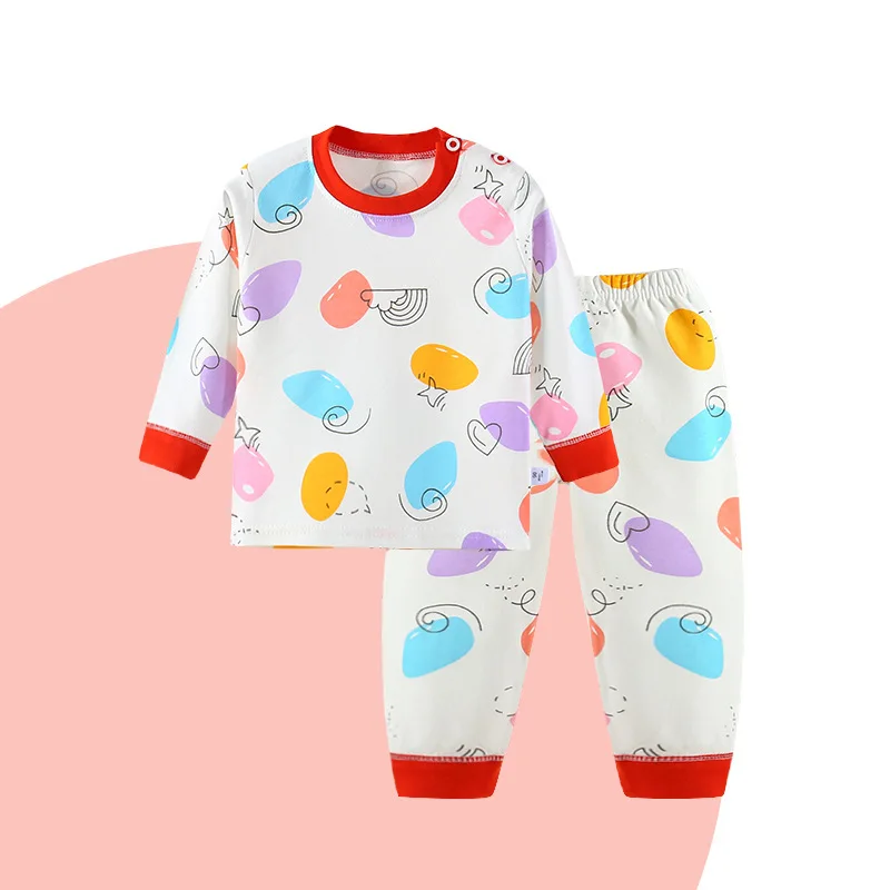 Conjunto de camiseta y pantalón de dibujos para niños, algodón - imagen 3